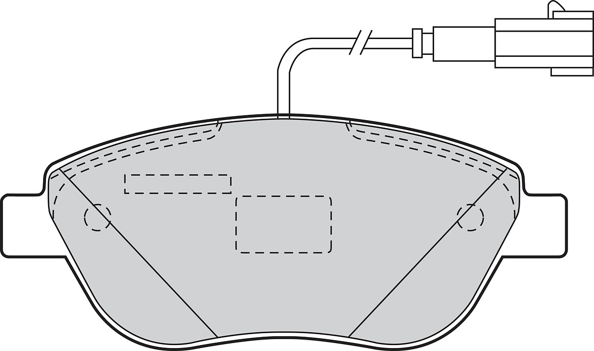 Jeu de 4 plaquettes de frein VALEO ref. 301050